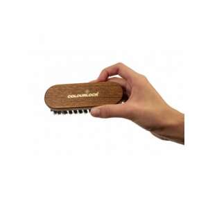 Colourlock leather cleaning brush, for cleaning leather furniture, car seats, and clothing - Car wash brush
