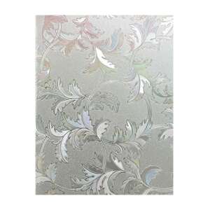 Ablakfólia levél mintával, biztosítva a magánéletet és az UV-védelmet - Üvegfólia