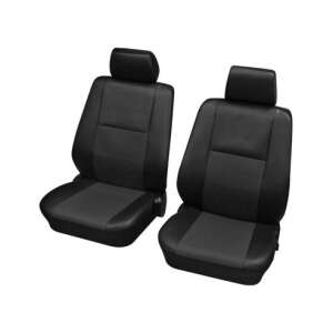 Black Petex eco-leather front car seat covers set, universal fit - Nonbrand Car seat cover