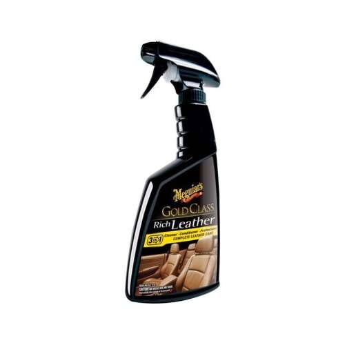Meguiar's Gold Class Rich Leather tisztító és kondicionáló, 3 az 1-ben bőrápolás, tisztít, kondicionál és védi a bőrt, 473 ml - Meguiars