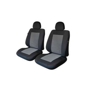 Black front car seat covers, set of 2, M1, universal fit, with headrest covers - Nonbrand Car seat cover
