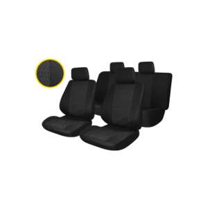 Traffic Black Profiller üléshuzat készlet, teljes szett az első és hátsó ülésekhez 5 fejtámlával - Nonbrand Autó üléshuzat