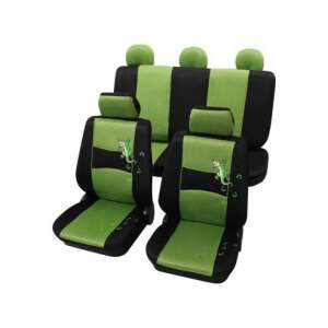 Gecko Petex Green universeller Autositzbezug-Satz mit Eidechsen-Design - Autositzbezüge