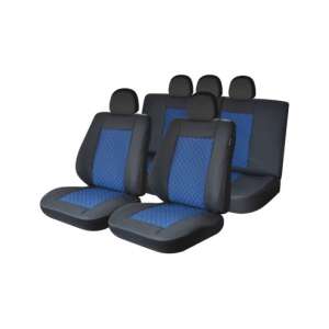 Set complet de huse de scaun auto albastre și negre, marca Umbrella - Nonbrand Huse pentru scaune auto