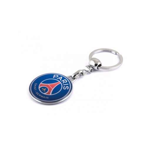 Paris Saint-Germain keychain with the team logo