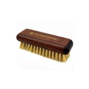 Leather Expert Leather Cleaning Brush, wooden handle, natural bristles - Leather Expert