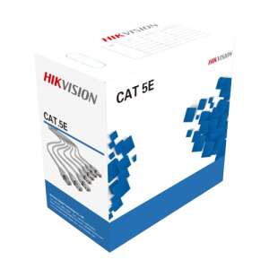 HIKVISION Cat5e UTP kábel, 305 méteres doboz, teljes réz, 0,45mm - Hikvision