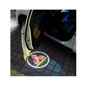 Mitsubishi logo door projector, car door projector, car door lights, car door courtesy lights, car door welcome lights - Car Air Freshener