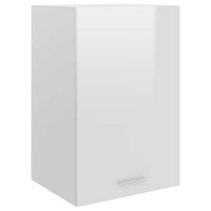vidaXL magasfényű fehér forgácslap függő szekrény 39,5 x 31 x 60 cm 52578790 Konyhaszekrény