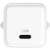 Ładowarka sieciowa Yenkee VOLT GaN USB-C, biała, 20W, zbliżenie na port USB-C