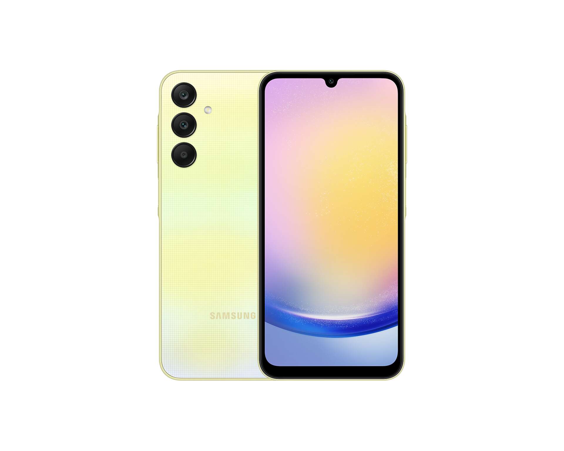 Samsung galaxy a25 5g 256gb 8gb ram dual sim mobiltelefon, sárga