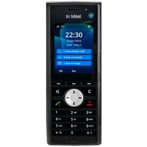 Mitel DECT 722dt Mobiltelefon - Fekete