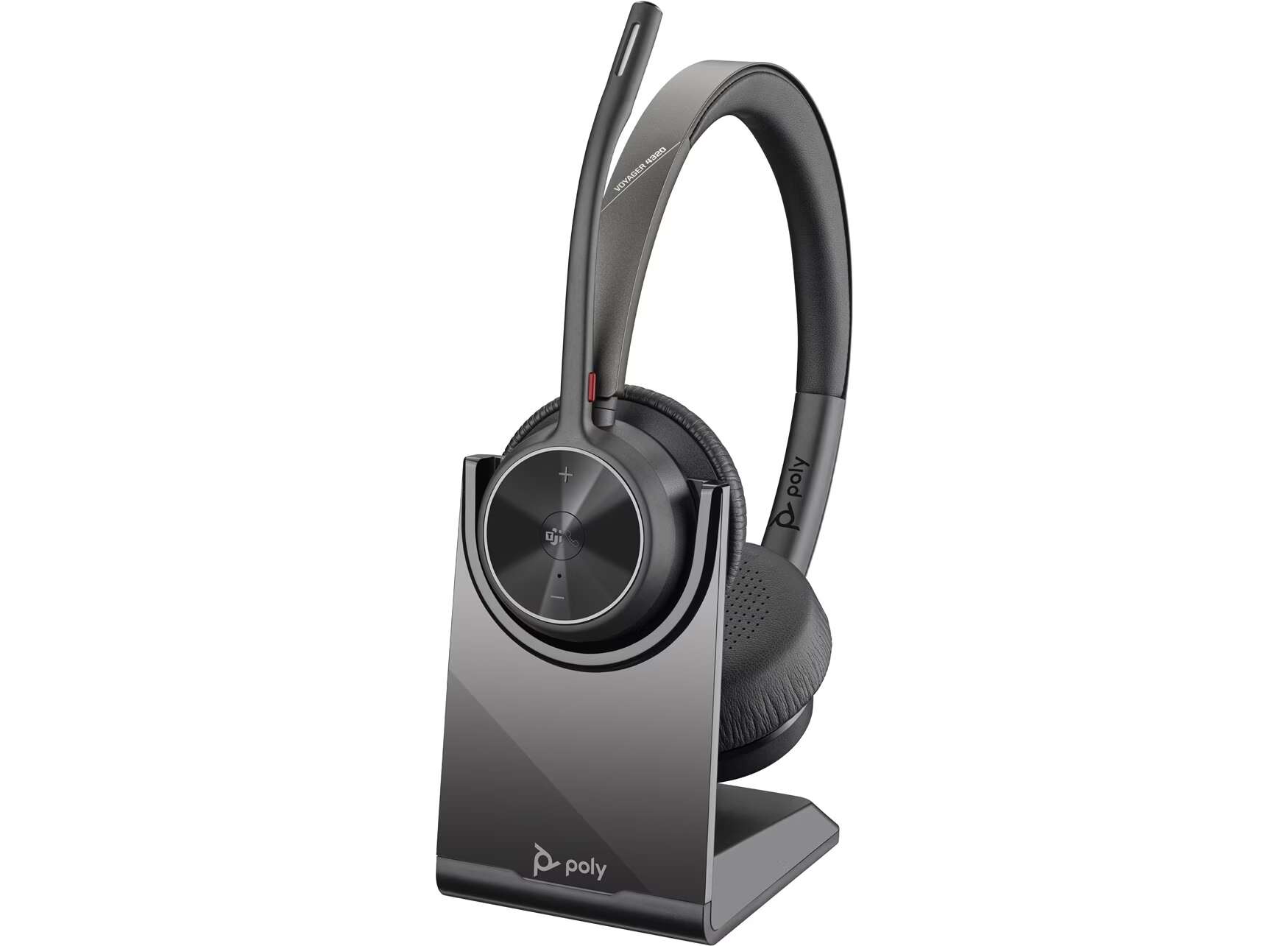 Hp poly voyager 4320 (usb type-a) wireless headset + bt700 adapte...