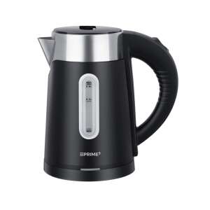 Elektryczny czajnik PRIME3 SEK12 0.8L, czarny, ze stali nierdzewnej, 800W - Czajnik, Opiekacz do kanapek, Blender, Toster i Wirówka i prasa do owoców
