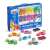 Numberblocks Stampoline Park stamp set, box packaging with stamps and ink pads