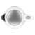 Black+Decker BXKE2204E 1.7L Electric Kettle, White, Top View