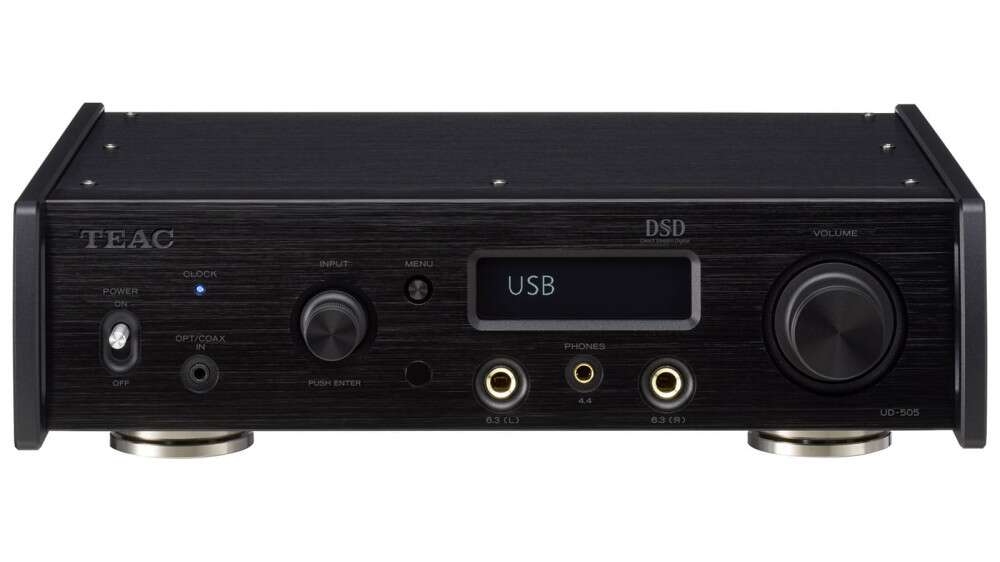 Teac ud-505-x audiofil dac és fejhallgató erősítő - fekete