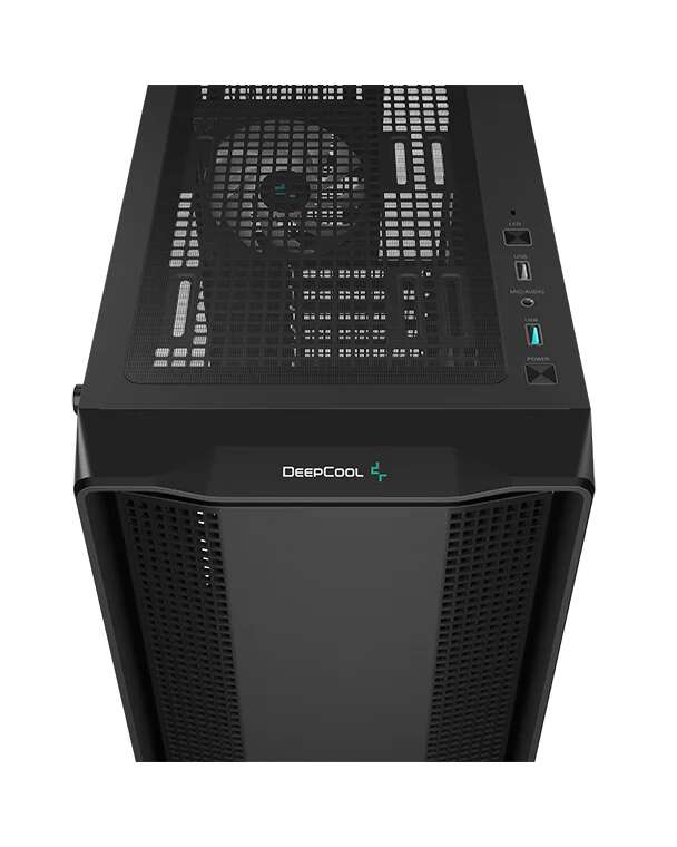 DeepCool CC560 ARGB V2 Számítógépház - Fekete