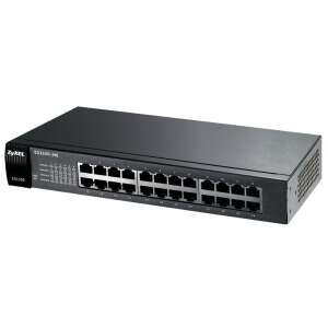 Zyxel ES1100-24E unmanaged network switch, 24 port, black - Switch