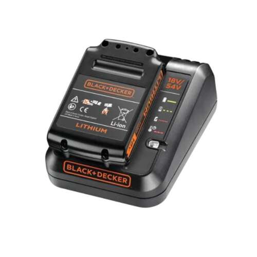 Black+Decker 18V 5.4V Lithium-ion battery and charger
