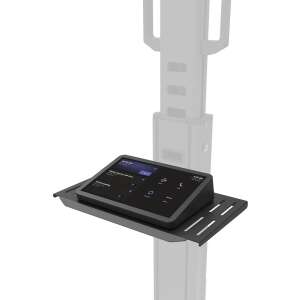 Neomounts AFLS-825BL1 Multimedia-Regal für FL50S-825BL1 mobiler Bodenständer, schwarz - Sonstiges Computerzubehör