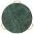 vidaXL zöld márvány textúrájú valódi kő dohányzóasztal 65 x 65 x 42 cm 53692839}