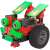 Fischertechnik Smart Robots Pro 362 piece set, building a robot with wheels and flames