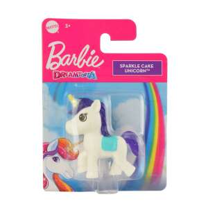 Barbie Dreamtopia Sparkle Cake unikornis figura, fehér, 6 cm magas - Mattel