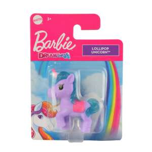 Barbie Dreamtopia Lollipop unikornis figura, lila, 6 cm - Mattel