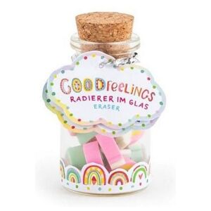 Trendhaus Szivárvány Mini Radír Készlet - 12 db Üvegben 130489716 - Radír