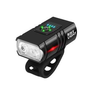 Kerékpár fény vezetett t6 első hátsó usb akkumulátor