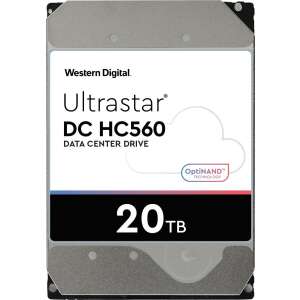 Western Digital Ultrastar DC HC560 3.5" 20,5 TB SATA Belső HDD 90635415 