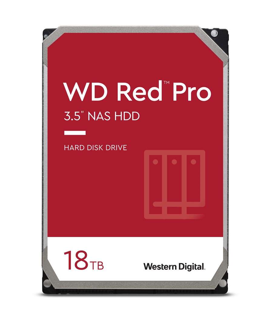 Western digital ultrastar red pro 3.5" 18 tb sata belső hdd