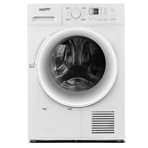 HOMEFORT HSZH81UW 8 kg-os hőszivattyús szárítógép, fehér