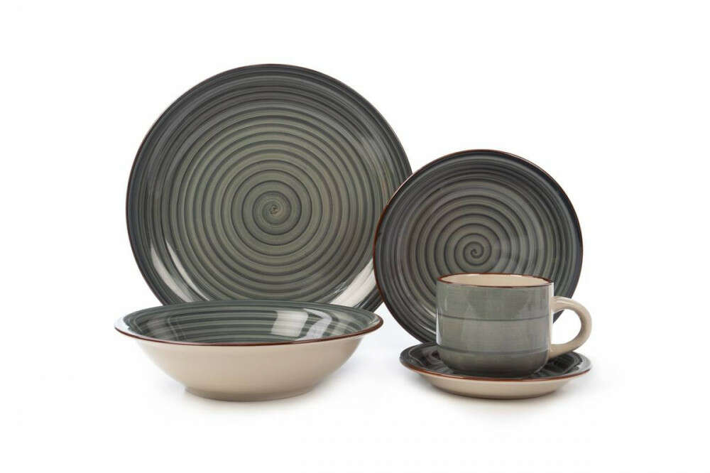 Étkészlet SPIRAL BLUE, 30 db-os