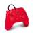 PowerA vezetékes kontroller Xbox Series X|S, Xbox One és PC-hez, piros, oldalnézet