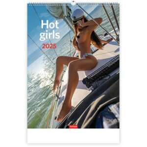 TOPTIMER "Hot girls" 2025-ös fali naptár, egy nővel egy hajó fedélzetén - TOPTIMER