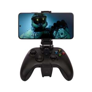 PowerA MOGA Xbox Series X|S, Xbox One Mobil Játék Klip, fekete, okostelefonnal, amelyen játék fut - PowerA