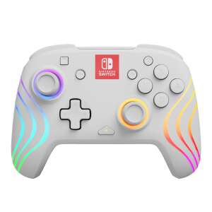 PDP Afterglow Wave, Nintendo Switch/Switch 2, RGB LED Lighting, Bijela, Bežični kontroler 89947769 - PDP