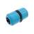 Cellfast ErgoLine 1/2" - 5/8" hose connector, blue, angled view