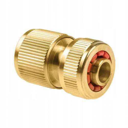 Cellfast Brass 1/2 inch quick connector, heavy duty, water stop
