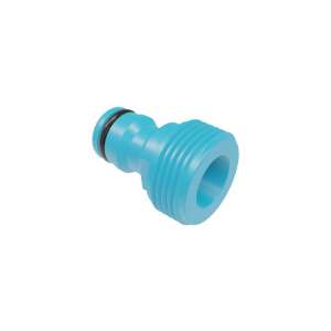 Conector Cellfast cu filet exterior de 3/4 inch, albastru, BASIC - Cellfast Accesorii irigare