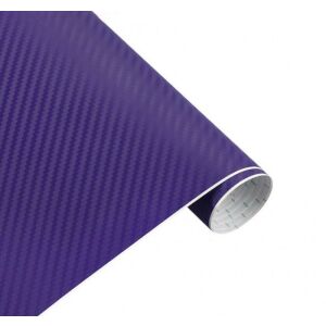 Purple Karbon Fiber Vinyl Wrap 127x15 cm, car styling film - Vehicle alarm & lock