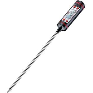 Digital meat thermometer with long probe - Kitchen Thermometer