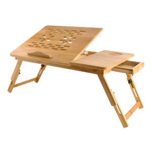 Összecsukható bambusz laptop asztal - akár 17"-os laptopok számára 89950173 