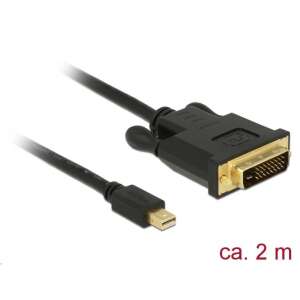 Cablu Delock mini DisplayPort la DVI, 2 metri - Porturi Display