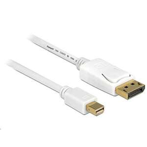 DeLock 83484 mini DisplayPort to DisplayPort adapter cable 5m, white - DisplayPort