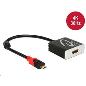 Delock USB-C - HDMI adapter 4K 30Hz kijelzőhöz - VGA átalakító