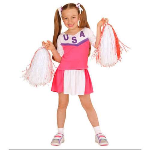 PartyFun Pomponlány Jelmez - Lány - 11-13 év (158 cm)