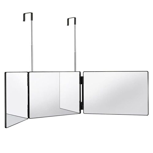 Timeless Tools 3 paneles tükör teleszkópos felfüggesztéssel, kinyitott állapotban